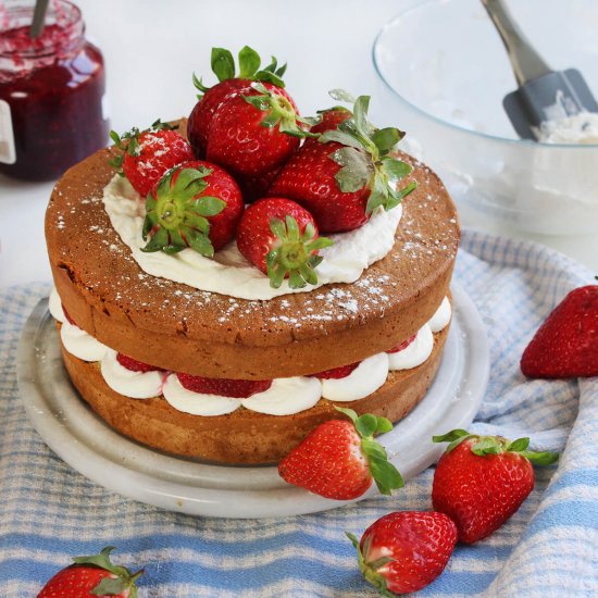 Victoria sponge cake