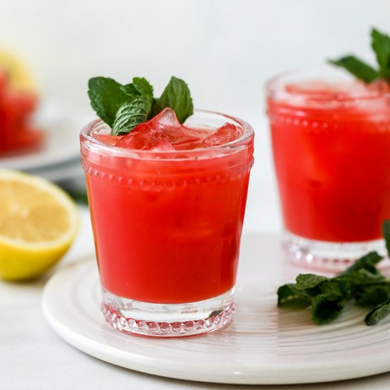 Watermelon Mint Lemonade