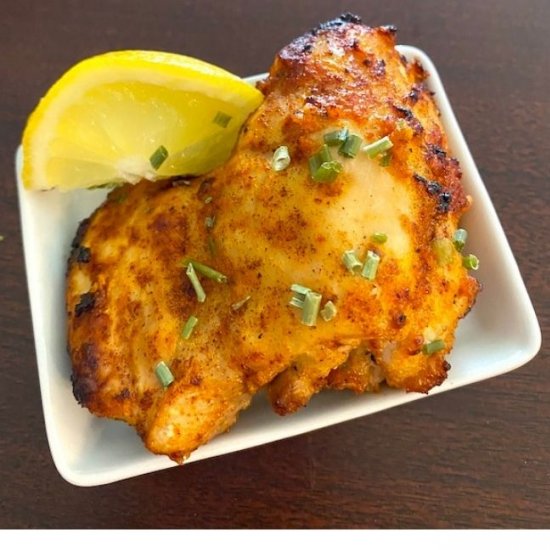 Garlic Lemon Chicken Thighs