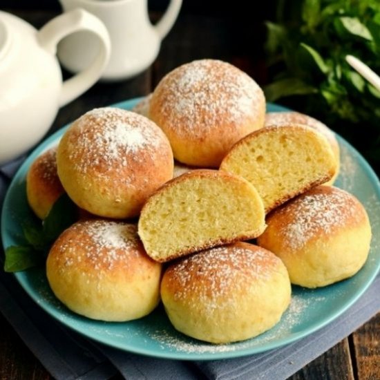 Sweet Buns Recipe without Yeast