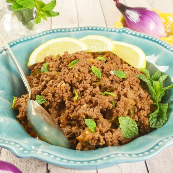 Easy  Beef Keema Curry