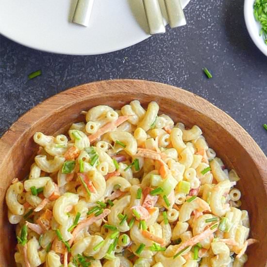 Healthy and Easy Macaroni Salad