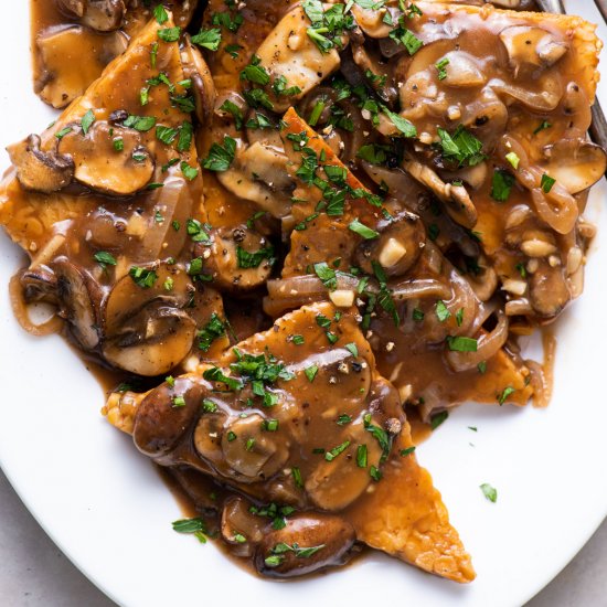 Tempeh Marsala