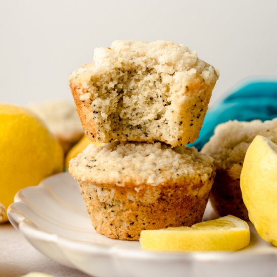 lemon poppy seed muffins