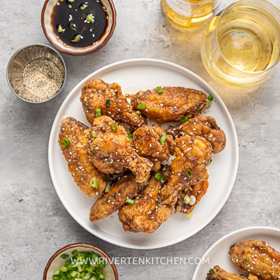 Soy Garlic Chicken Wings Bonchon