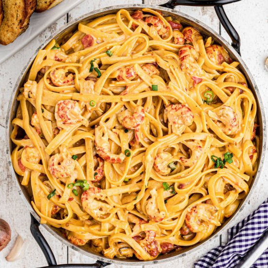 Crawfish Fettuccine