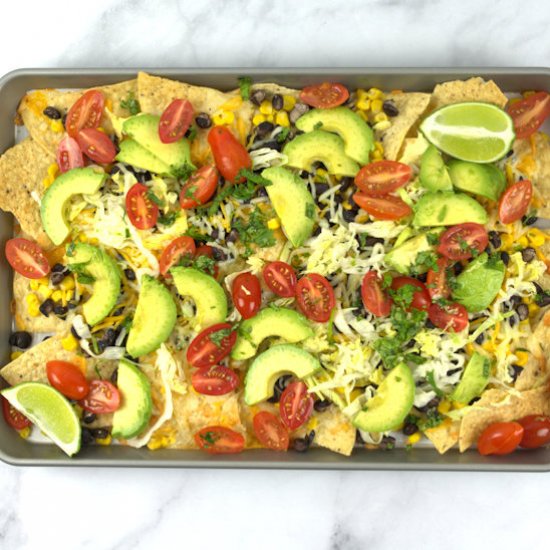 Vegetarian Weeknight Nachos