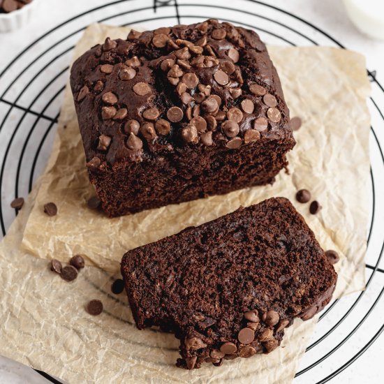 Double Chocolate Banana Bread