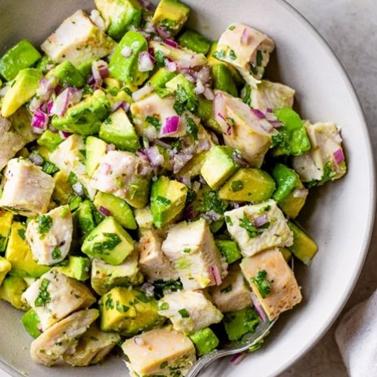 Sous Vide Chicken Breast Salad