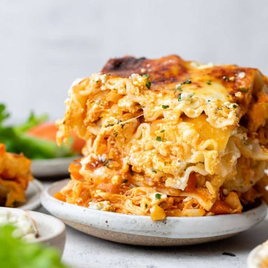 Buffalo Chicken Lasagna