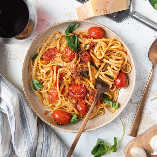 Linguine Pasta Pomodoro