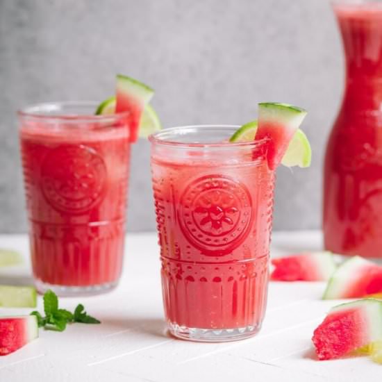 Refreshing Watermelon Agua Fresca