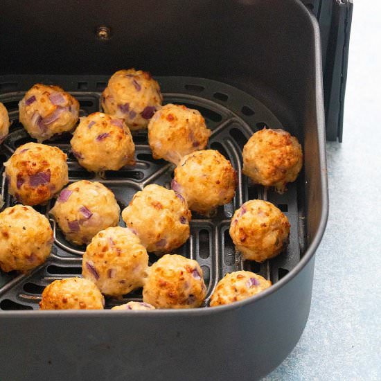 Air Fryer Chicken Meatballs