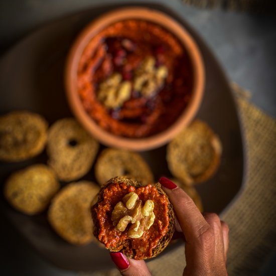 Easy Vegan GF Muhammara Dip