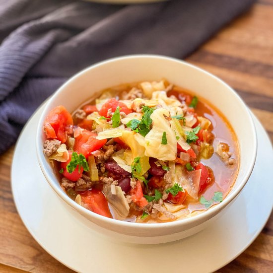 Beef and Cabbage Soup