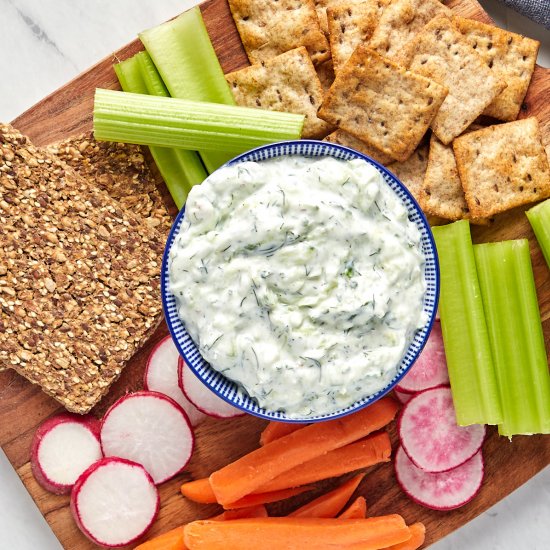 Tzatziki Sauce with Greek Yogurt