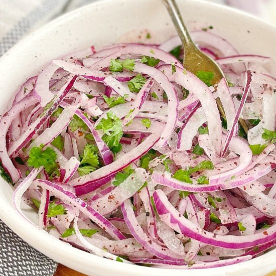 Turkish Onions With Sumac