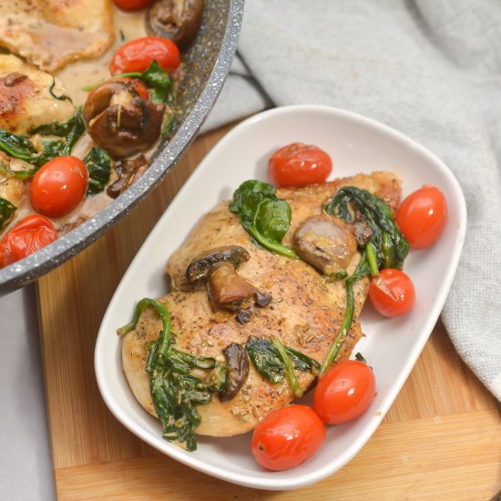 Tuscan Chicken Skillet