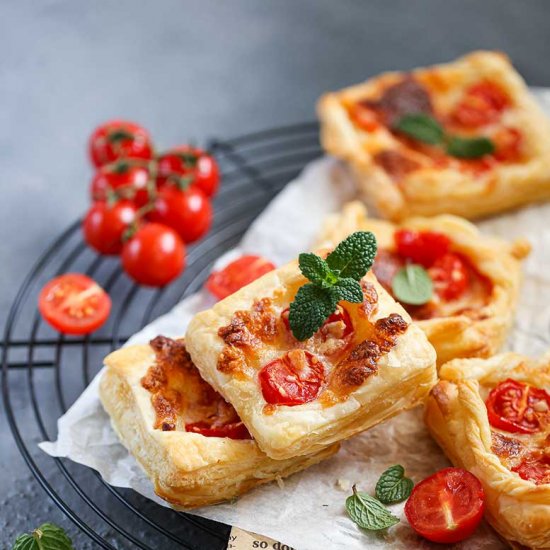 Puff Pastry Tomato Tart Recipe