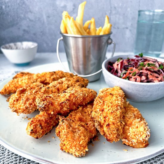 Baked Buttermilk Chicken Tenders