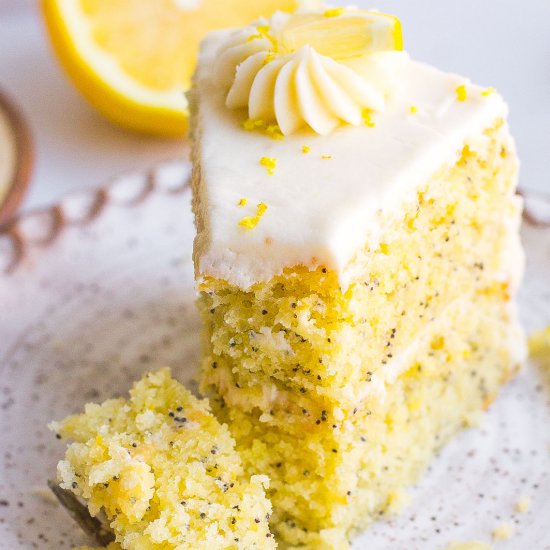 Lemon Poppy Seed Cake