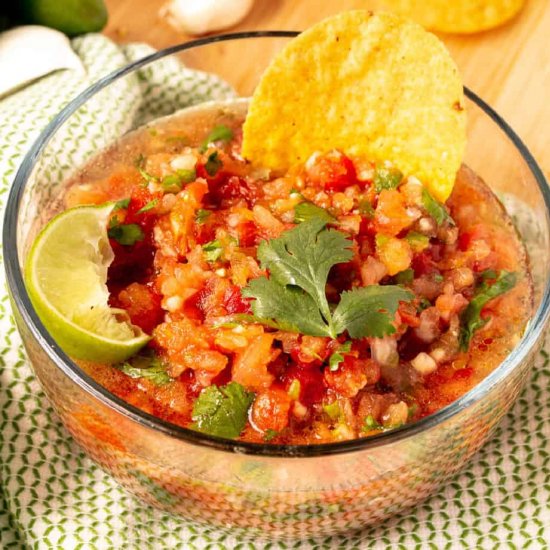 Easy Blender Salsa