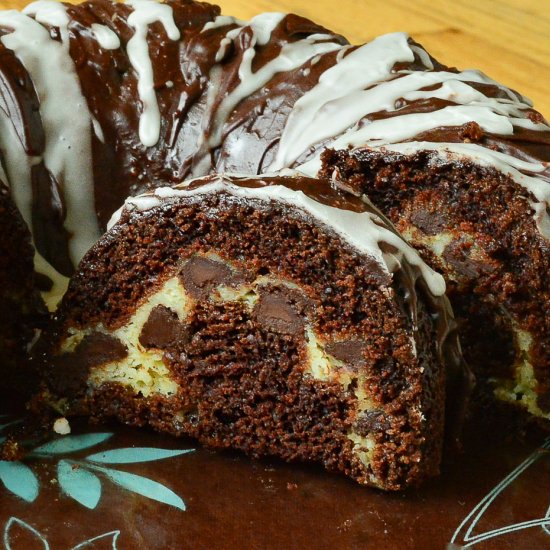 Black Bottom Bundt Cake