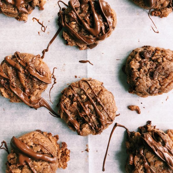 Almond Butter Blossom Cookies