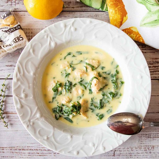 Greek Egg Lemon Soup