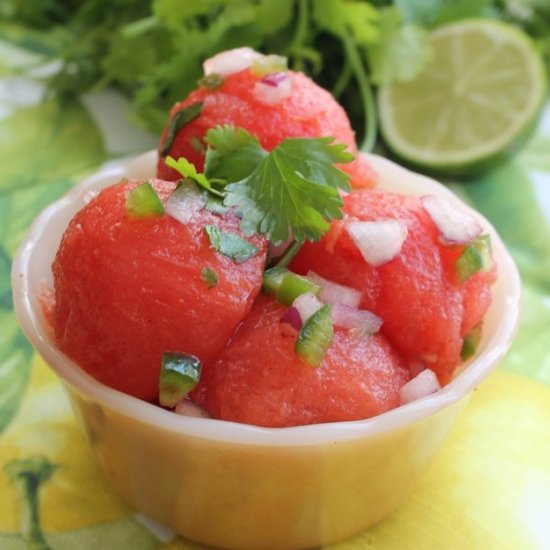 Spicy Watermelon Salad