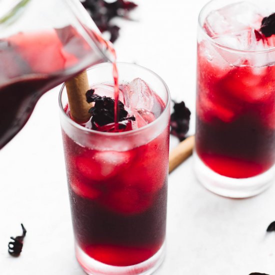 Authentic Hibiscus Tea