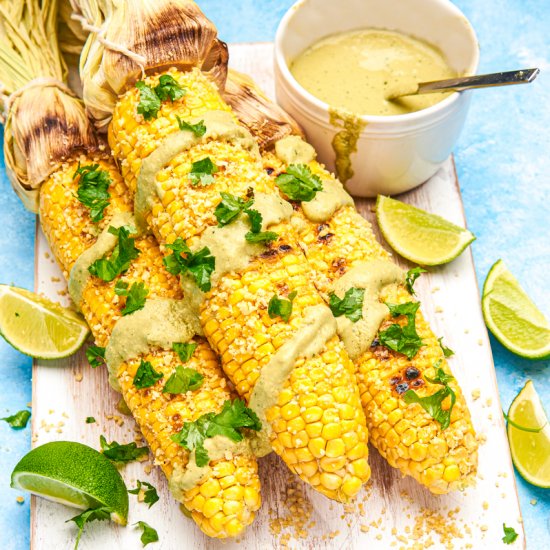 Mesquite-Grilled Corn on the Cob