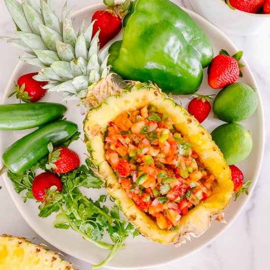 Strawberry Pineapple Salsa