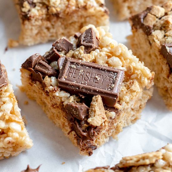 S’mores Rice Krispie Treats