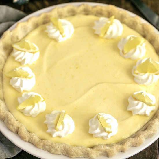 Lemon Chiffon Pie