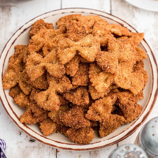 Fried Bowtie Pasta