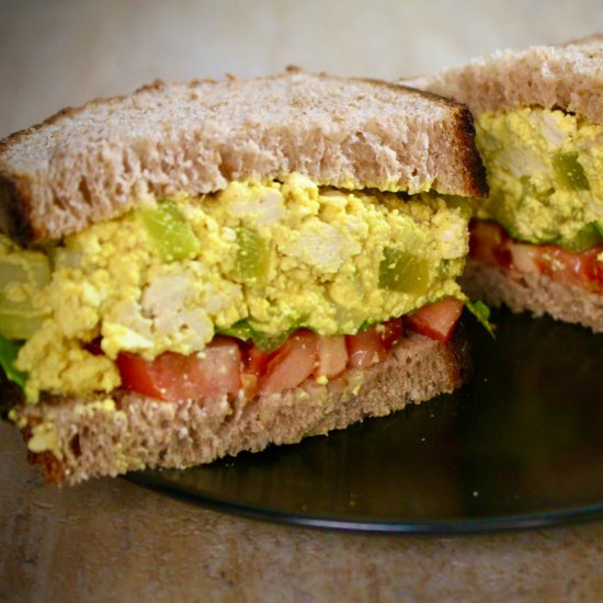 Eggless Salad Sandwich