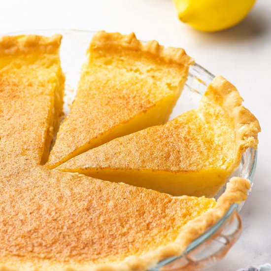 Lemon Curd Pie