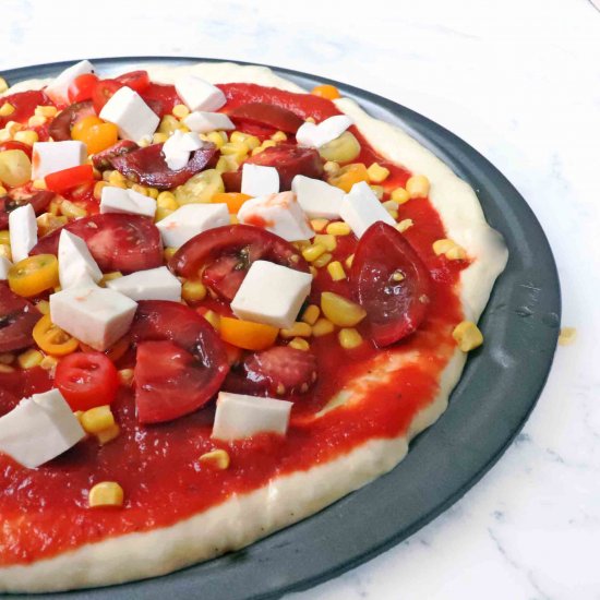 Homemade Vegan Pizza Dough Recipe