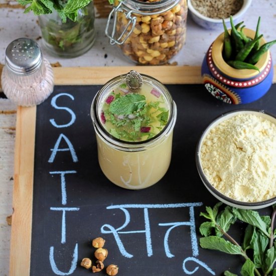 namkeen sattu sharbat