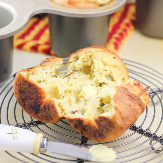 Poblano Pepper Popovers