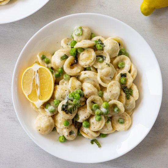 Pasta with Peas