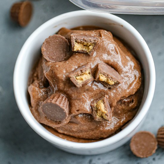 Healthy Reese’s Ice Cream