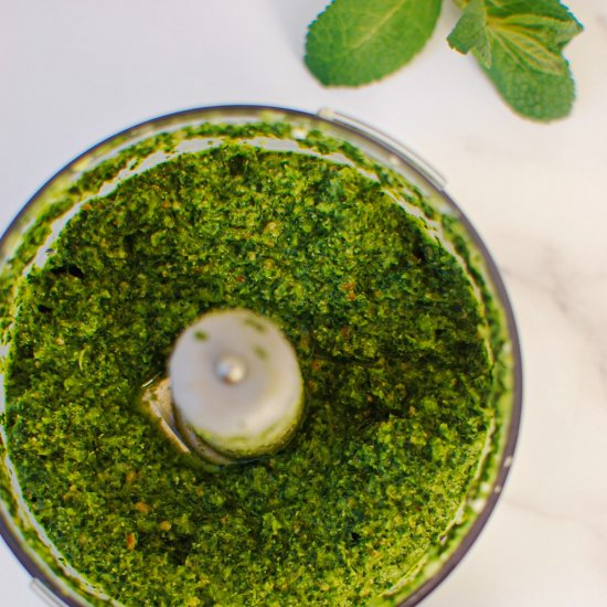 Mint cilantro chutney