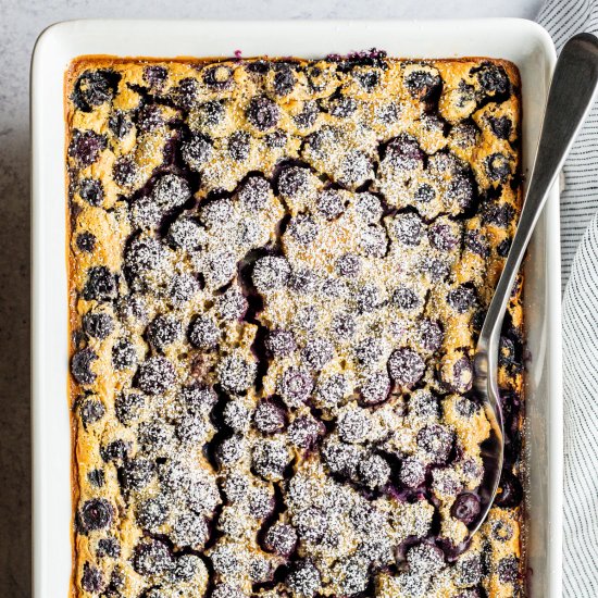 Blueberry Clafoutis