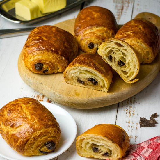 Sourdough Pain Au Chocolat