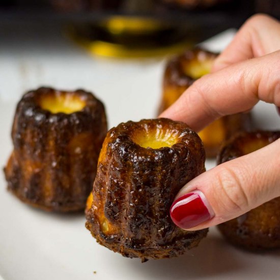 Canelés de Bordeaux (Without Rum)