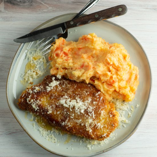 Fried Parmesan Chicken!