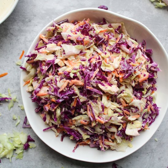 Coleslaw with Homemade Dressing