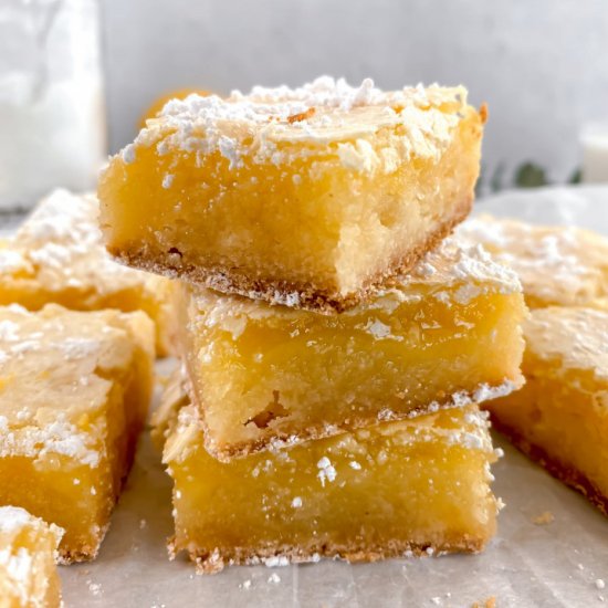 Dairy Free Lemon Bars